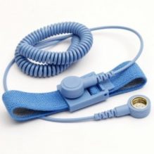 ESD Dual Loop Wrist Strap with Spiral Cable