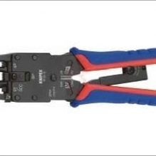 KNIPEX 975112 Ethernet and Phone Crimp Tool