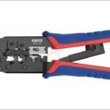 KNIPEX 9751110 Ethernet and Phone Crimp Tool